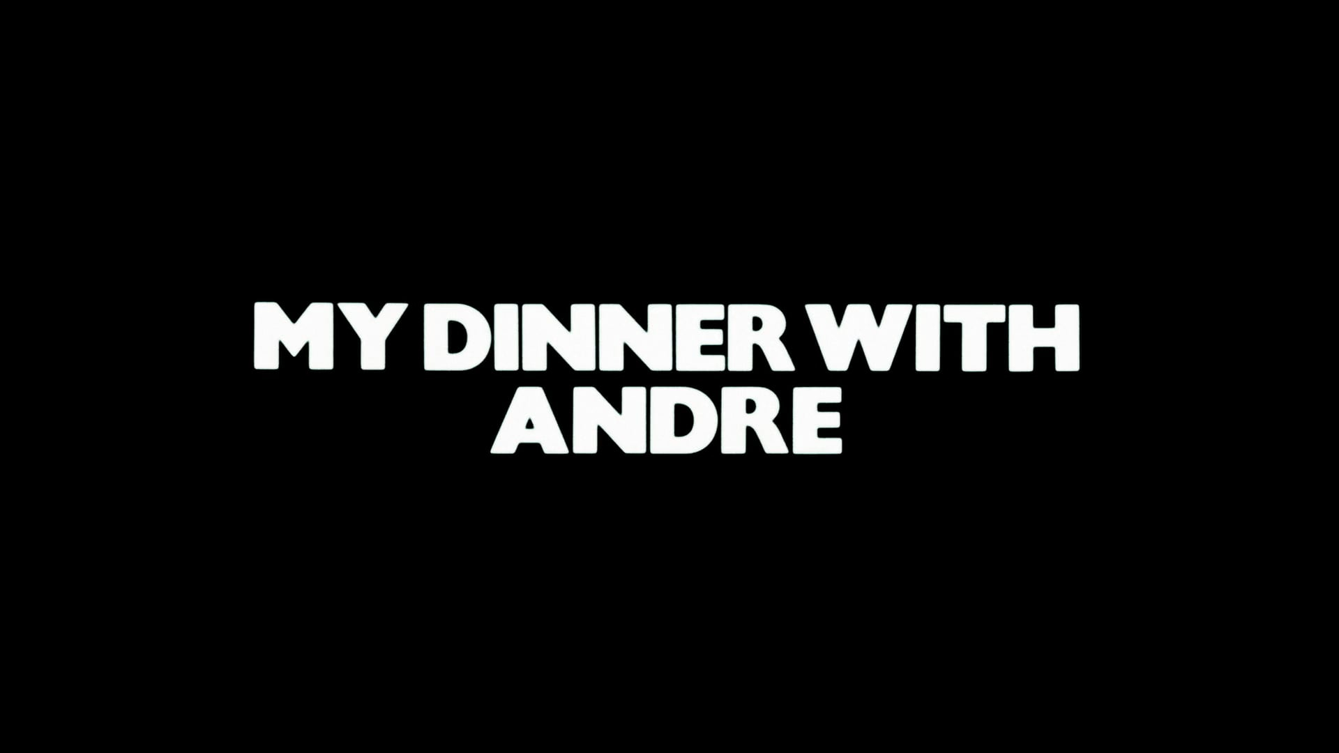 My Dinner with Andre / Trailer